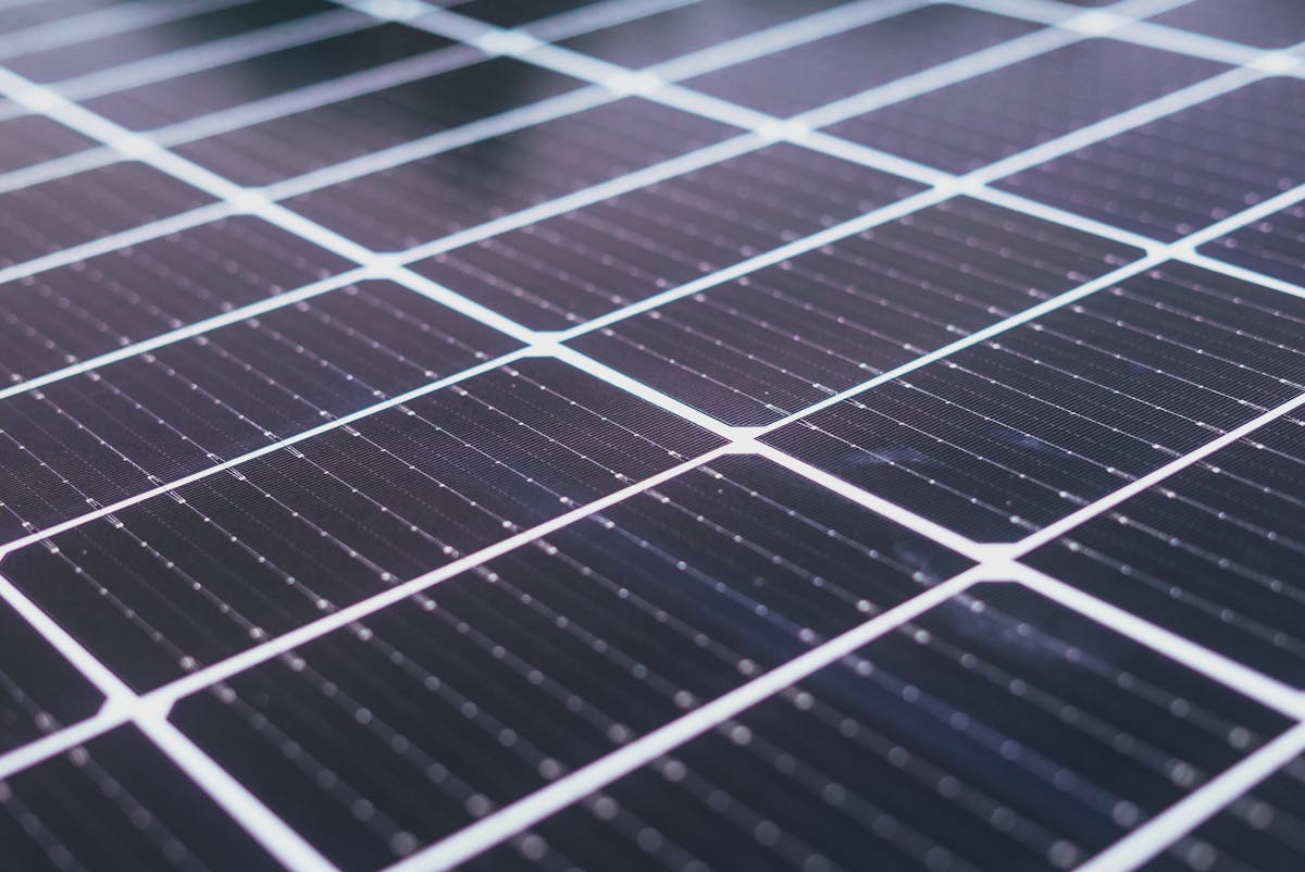 After: Solar panels