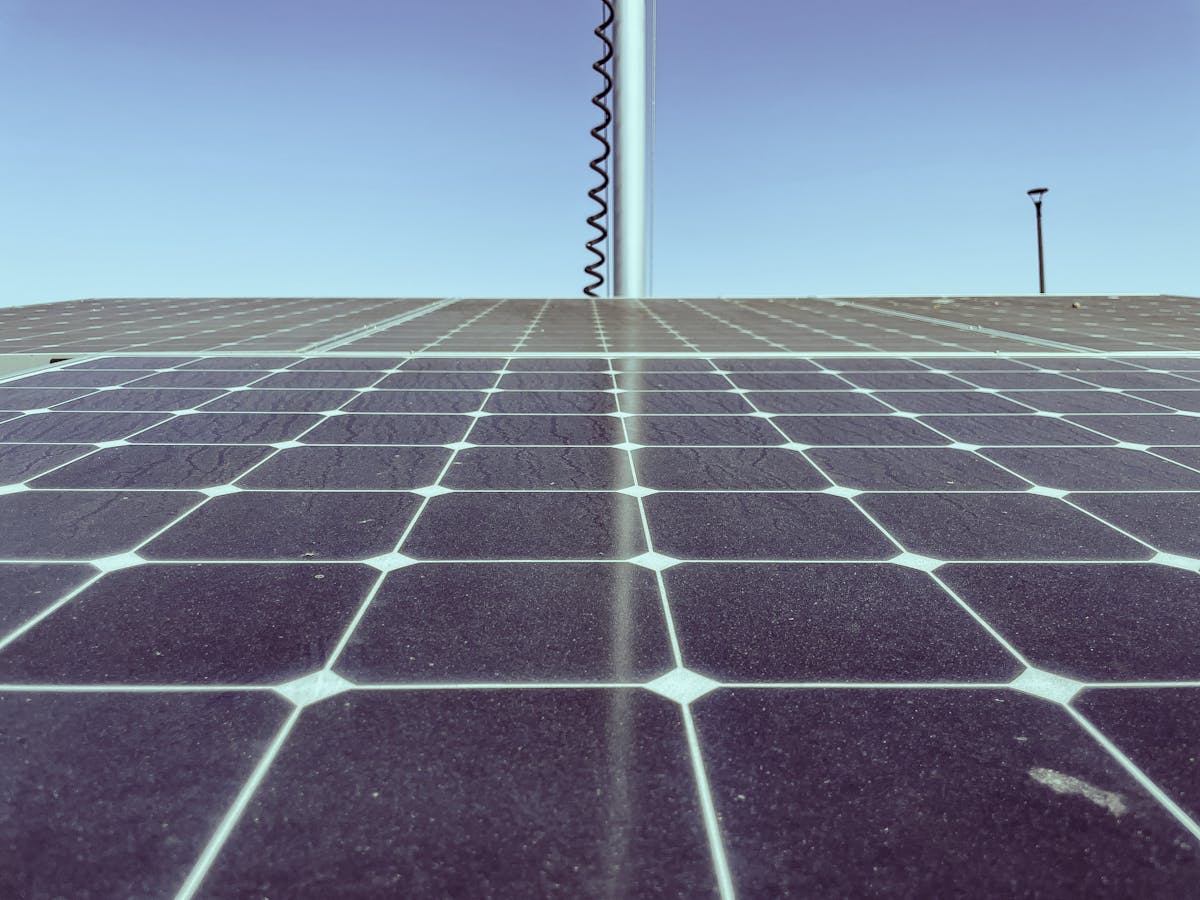 Before: Solar panels