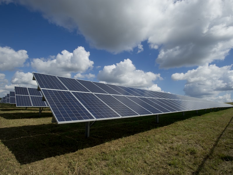 Solar panel cleaning